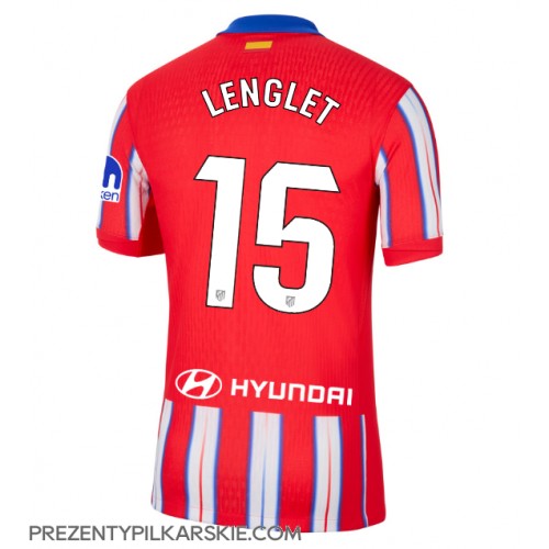 Stroje piłkarskie Atletico Madrid Clement Lenglet #15 Koszulka Podstawowej 2024-25 Krótki Rękaw